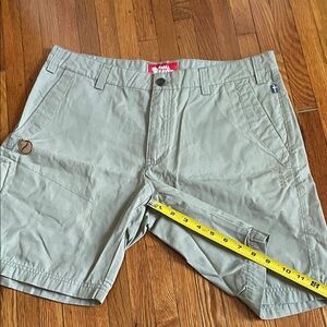 Men's tan Fjallraven Hiking Shorts